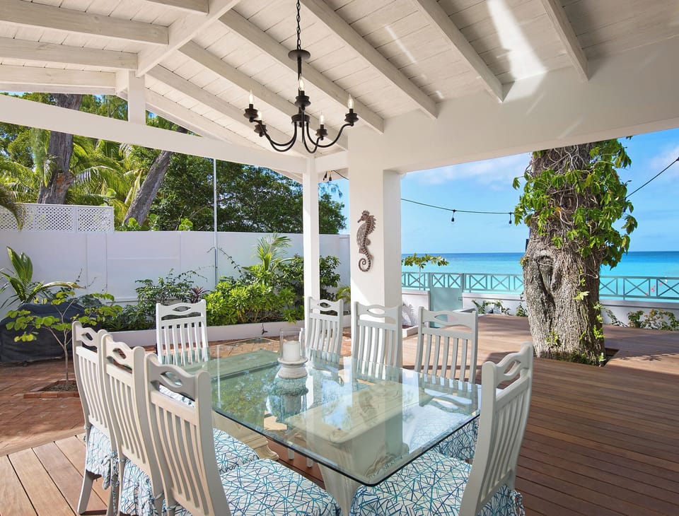 House, 3 Bedrooms, Patio, Ocean View | Dining room