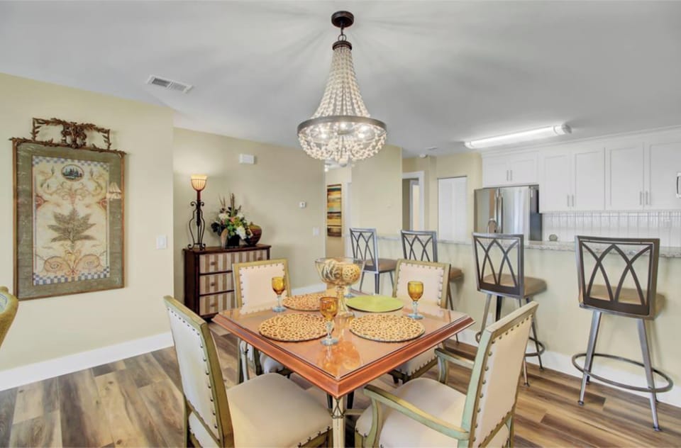 Dining area.