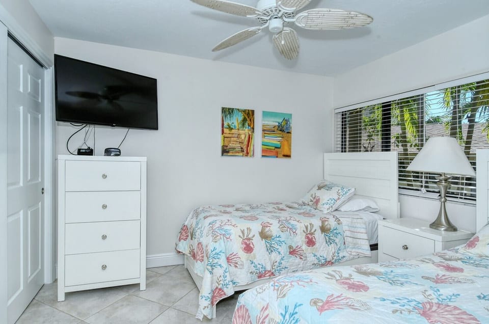 Smart TV in guest bedroom