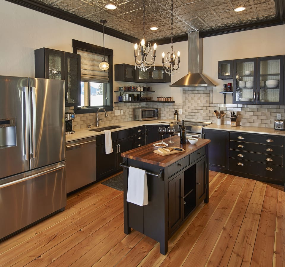 The kitchen is fully-stocked with all you will need. Cook using state-of-the-art appliances including an induction stove.