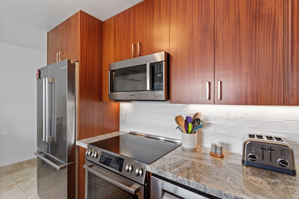 New appliances.