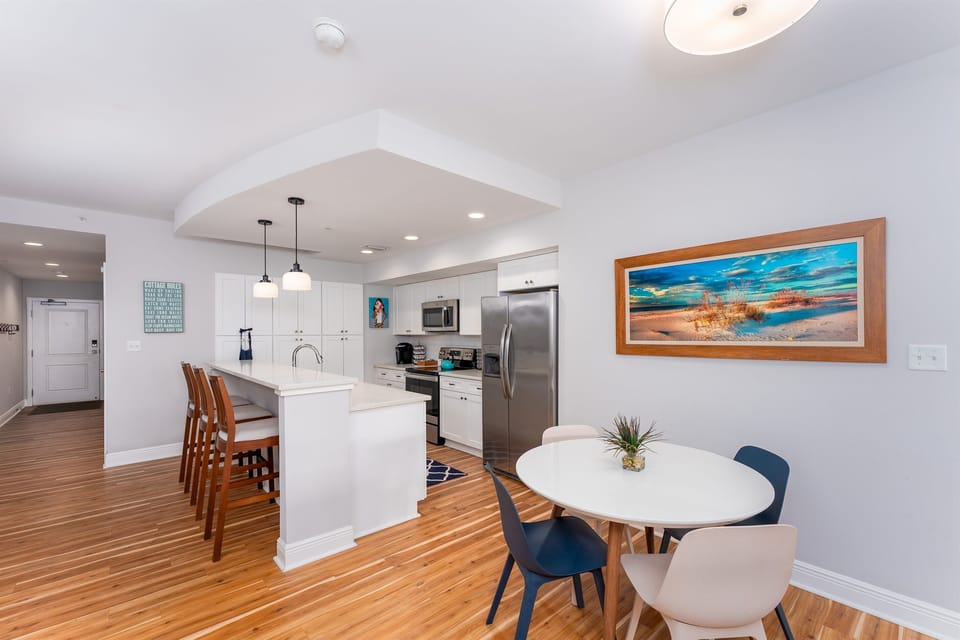 It's fun to cook in a beautiful kitchen!