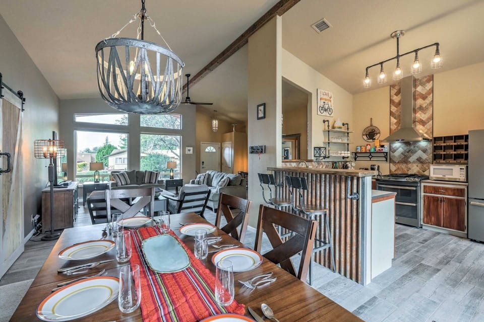 Spend time together while cooking, eating, or lounging