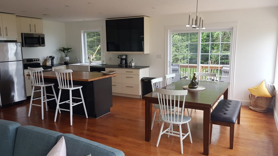 Fully stocked kitchen