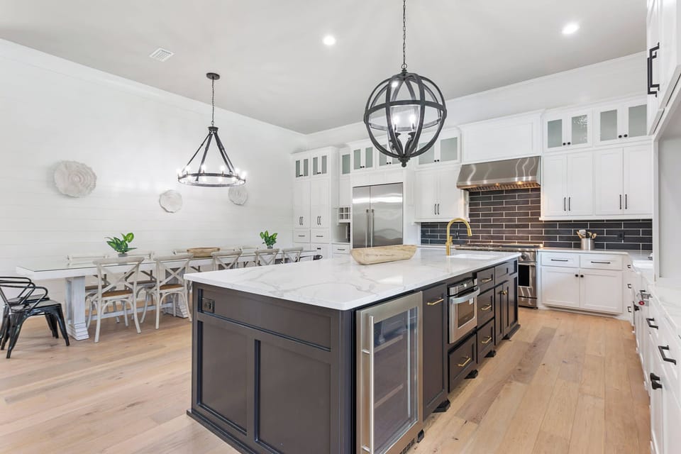 A kitchen sure to impress anyone who loves to cook.