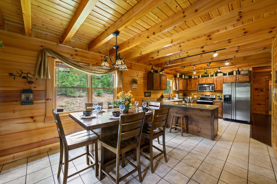 Dining Area For Family Meals & Game Nights
