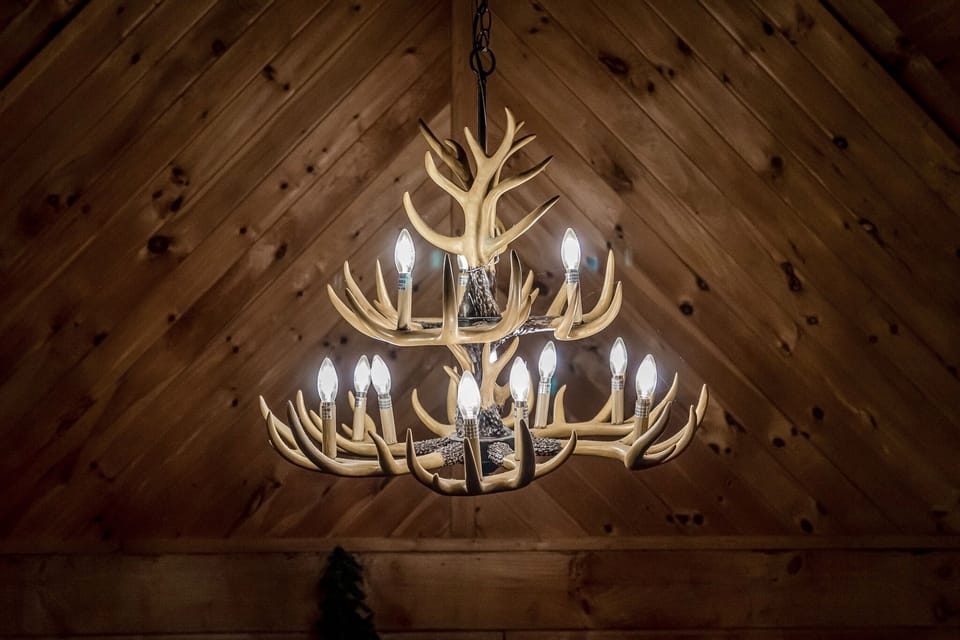 Living room unique lighting