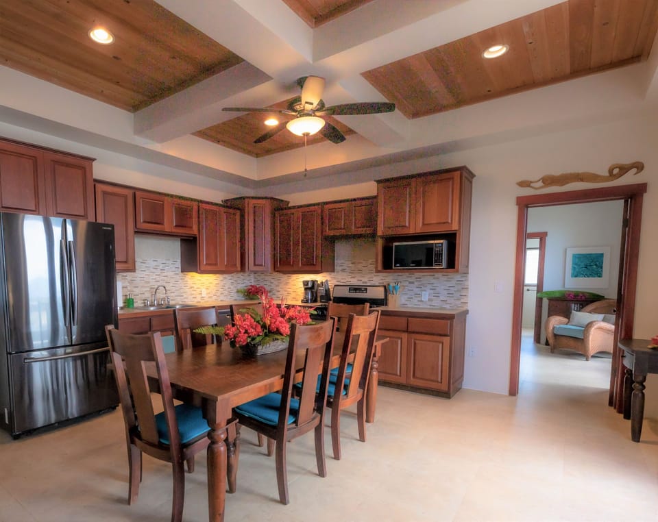 Large open-concept kitchen with lots of room!