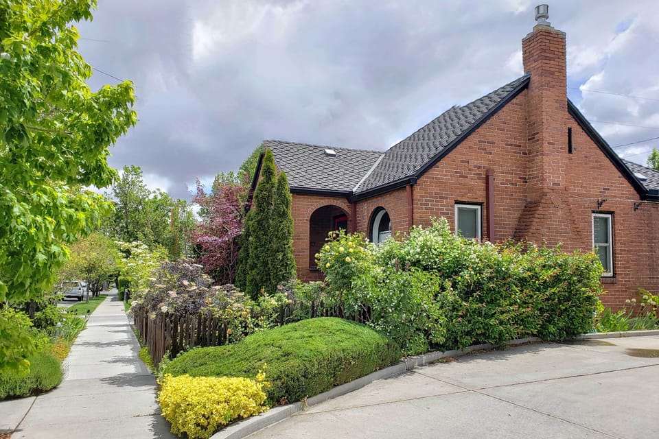 Cottage Duplex Exterior | Access Only By Stairs | Keyless Entry