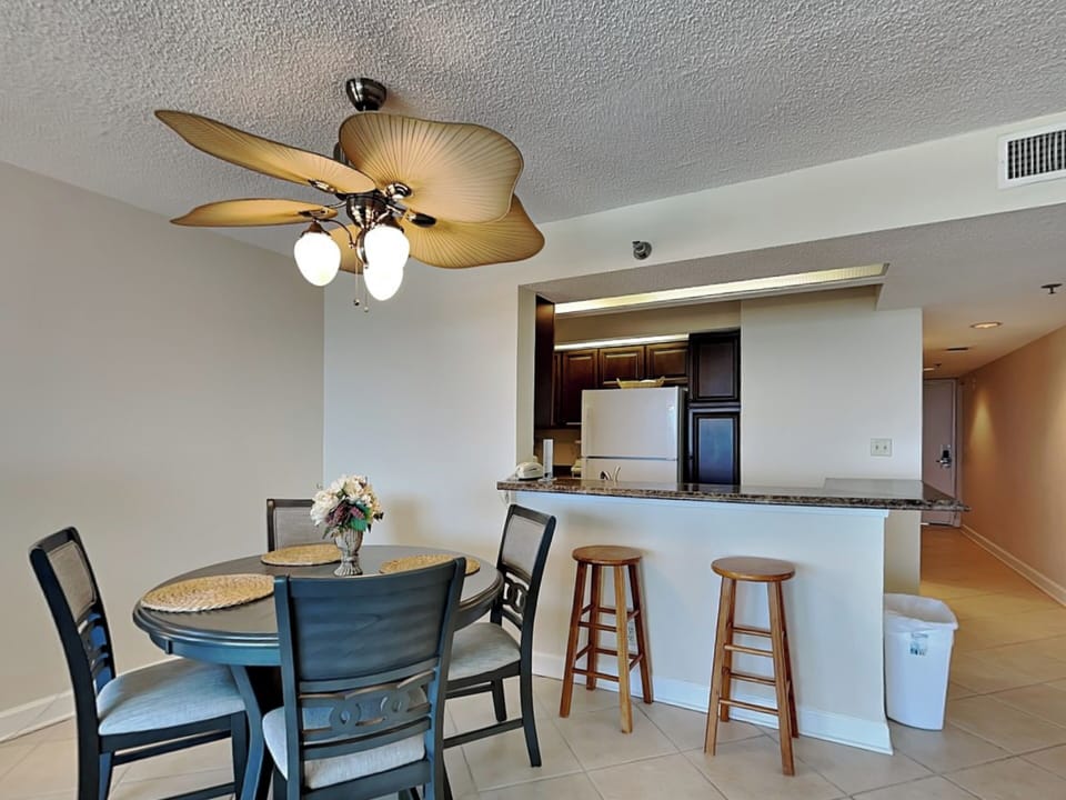 Dining Area and Kitchen with Breakfast Bar