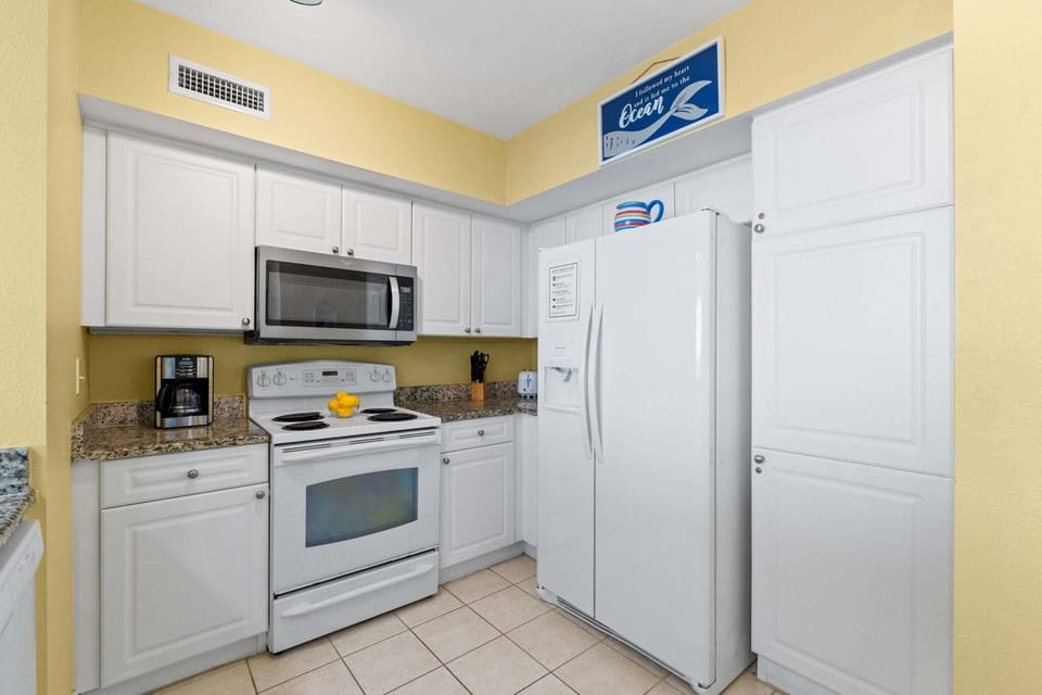 Full Size Kitchen with Bar Seating