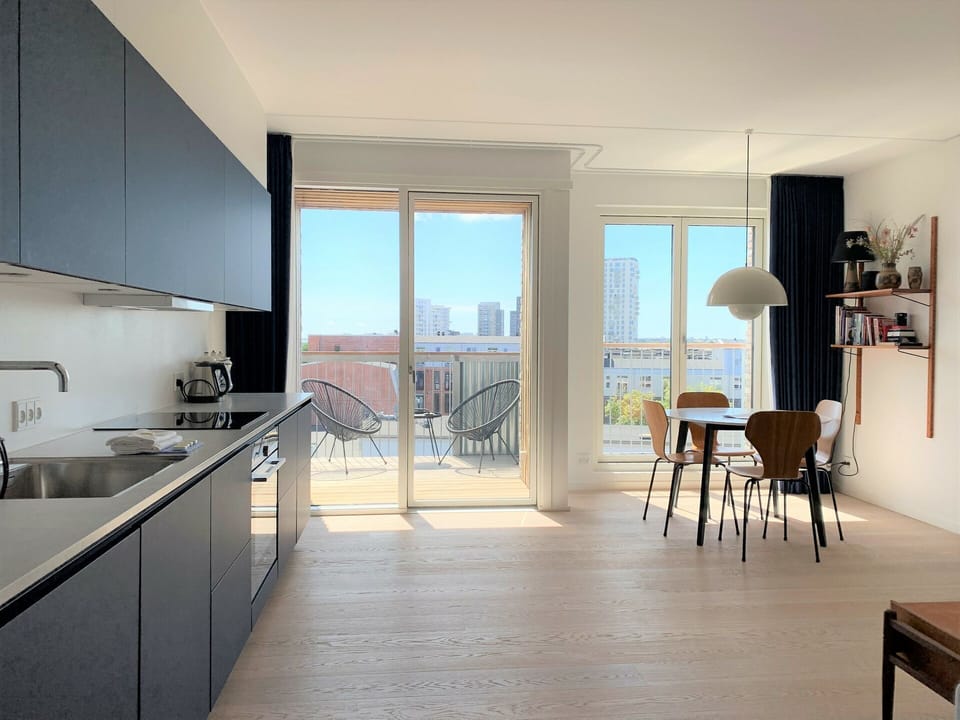 Balcony / Terrace / Patio, Dining Room, Kitchen