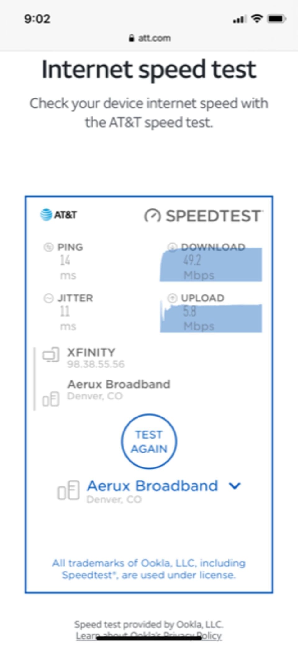 Newly boosted Wifi speeds! 