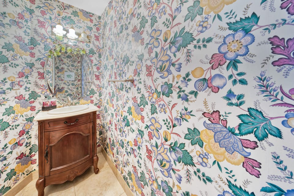Guest half bathroom