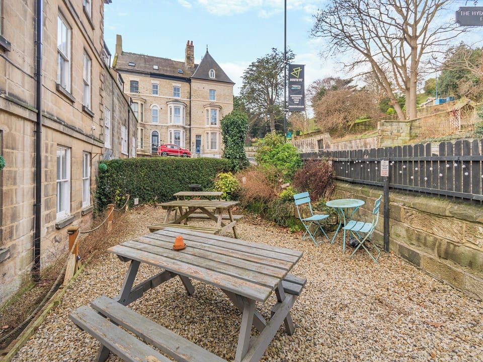 Sitting-out-area | The Hyding Hole, Whitby