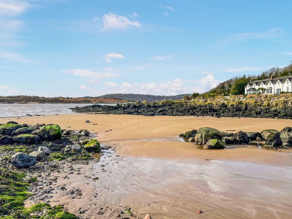 Low tide in Rockcliffe | Craigrannoch Cottage, Rockcliffe