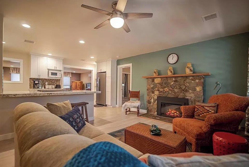 Living Room with sofa bed