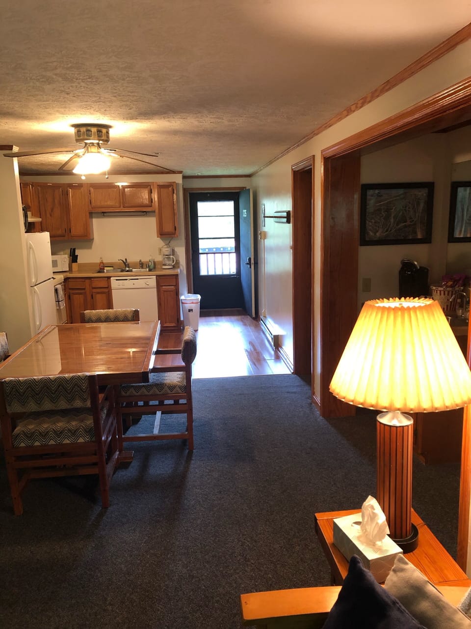 Entry way, Kitchen & Coffee Bar