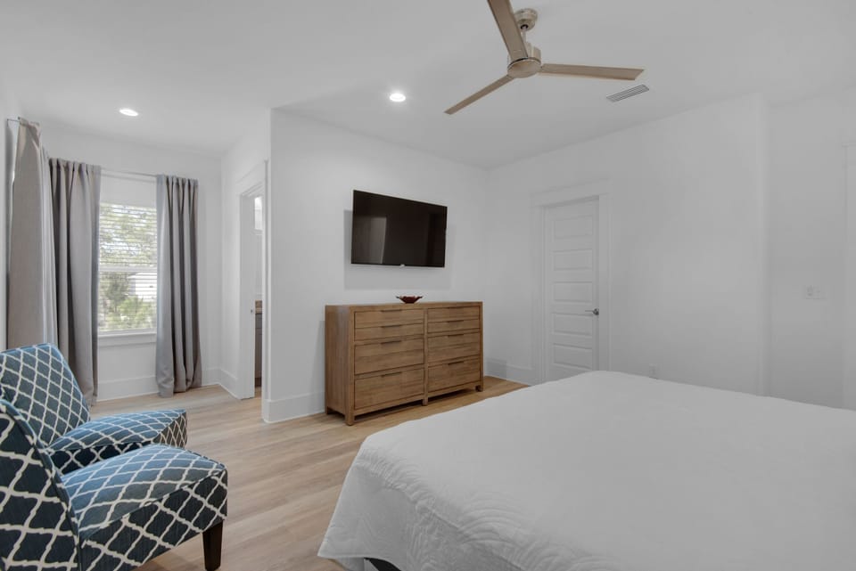 Master bedroom suite