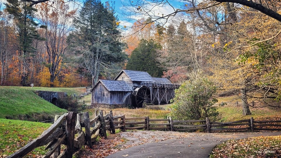 The Blueridge Parkway is only a 15 minute drive from Mount Airy.