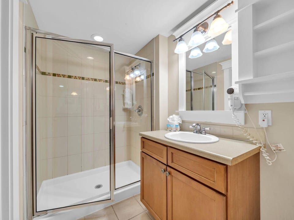 Guest Bathroom With Walk In Shower
