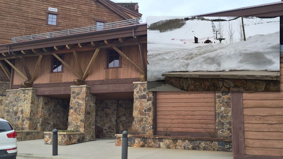 This is just down the street - little walkway thru to lifts. 