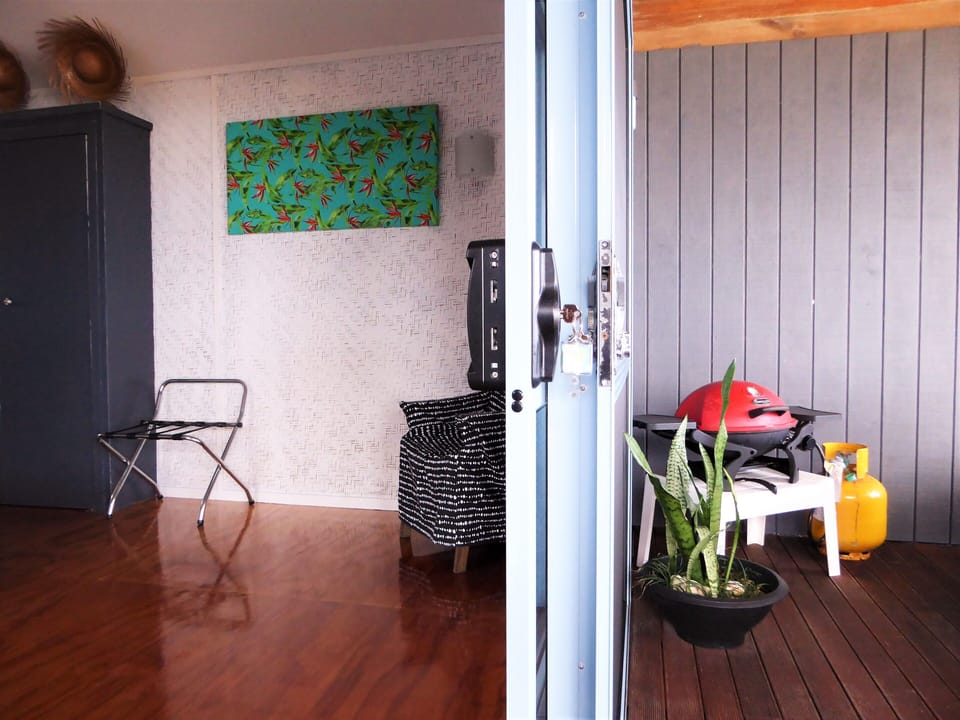 step on to the deck and gaze at the lagoon - listen to the waves, so relaxing