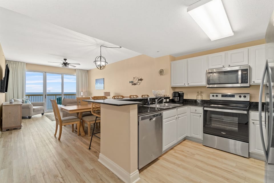 Living Area with Kitchen