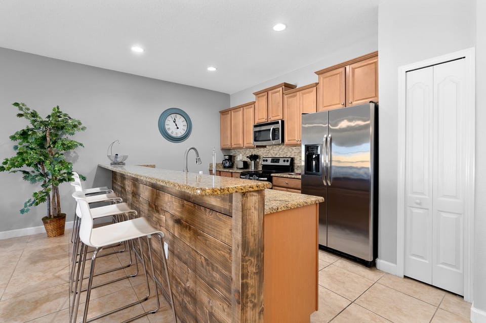 Memories are made in the kitchen, making meals together or mixing fun drinks