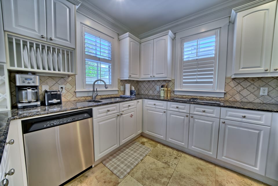 Kitchen is fully equipped with anything that you would need to cook in.