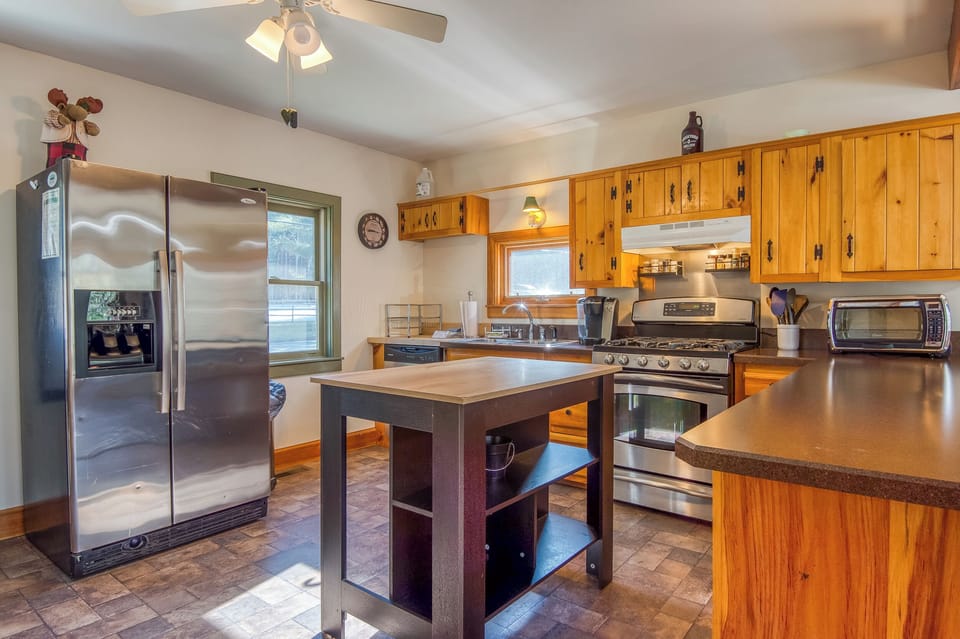 Fully equipped kitchen