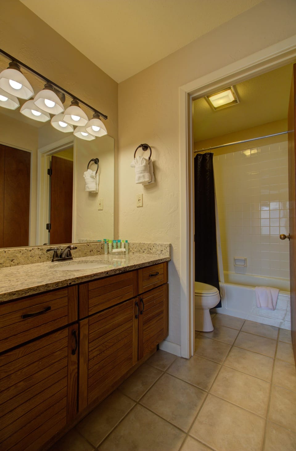 First bathroom