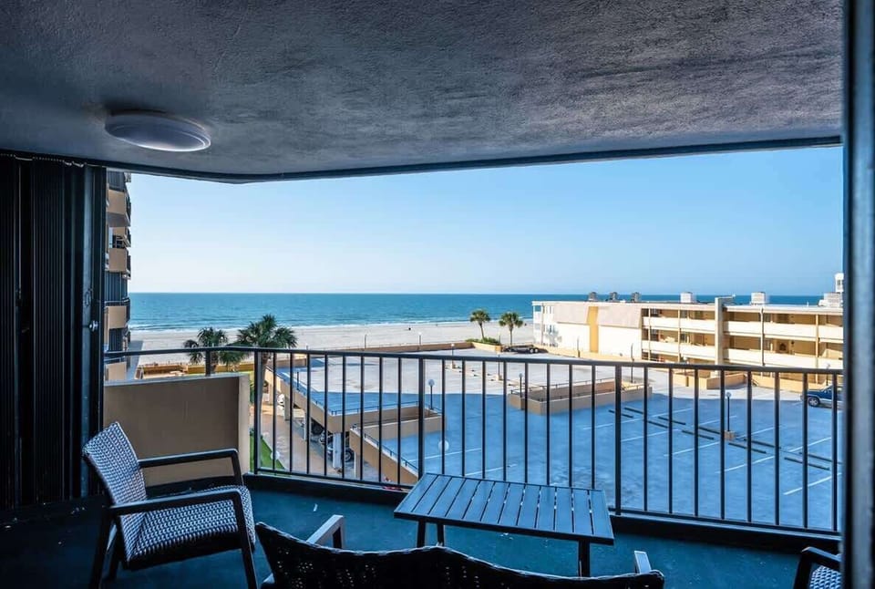 View from Balcony of Ocean