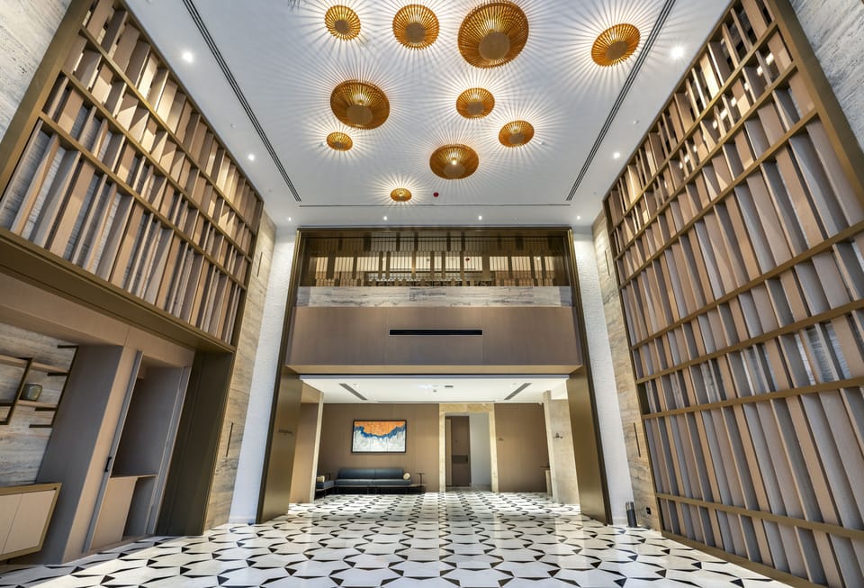 Interior entrance