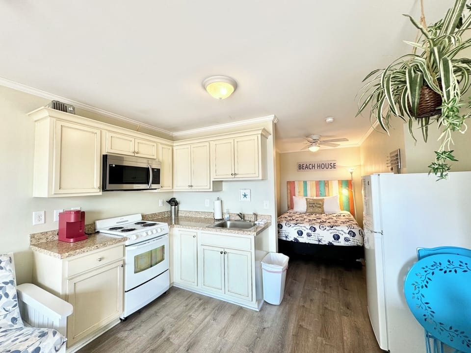 Kitchen area.