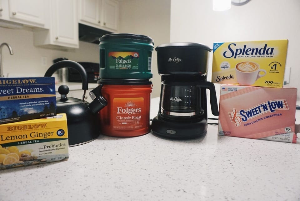 Complimentary Coffee & Tea