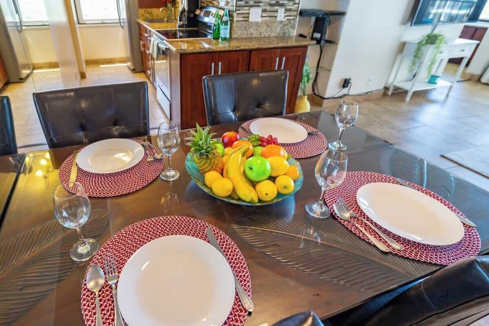 Dining table with 4 chairs