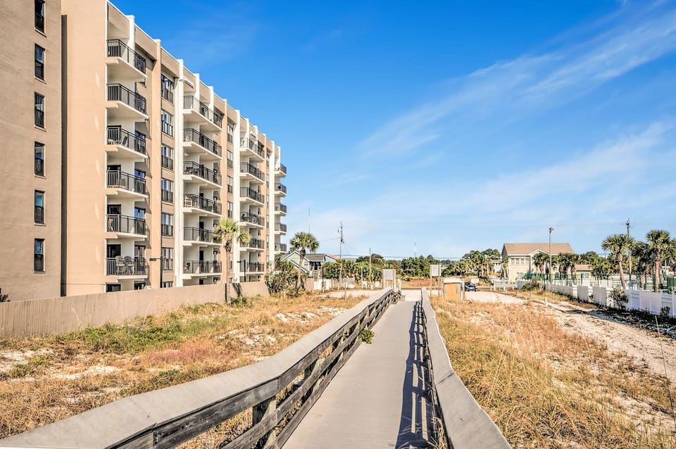 Walkway to the beach