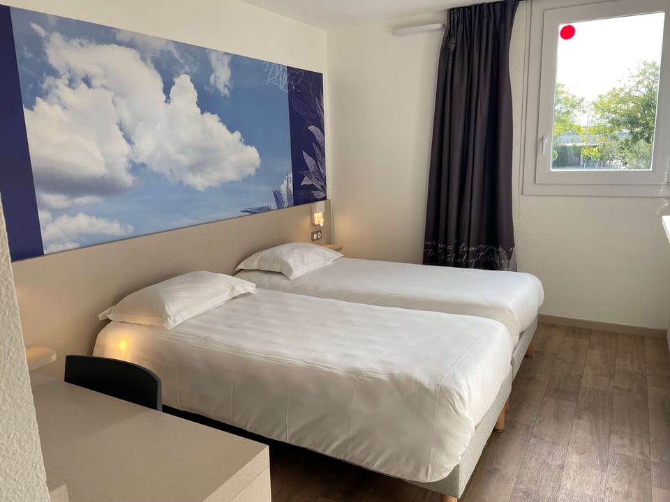 Standard Room, 2 Twin Beds | Memory foam beds, desk, laptop workspace, blackout drapes