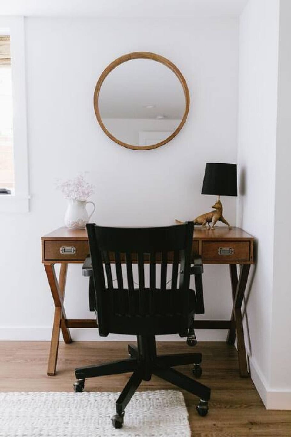 Workspace with plentiful natural light and great wifi.