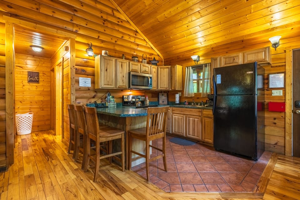 Kitchen, from Living Room - Leaning Tree
