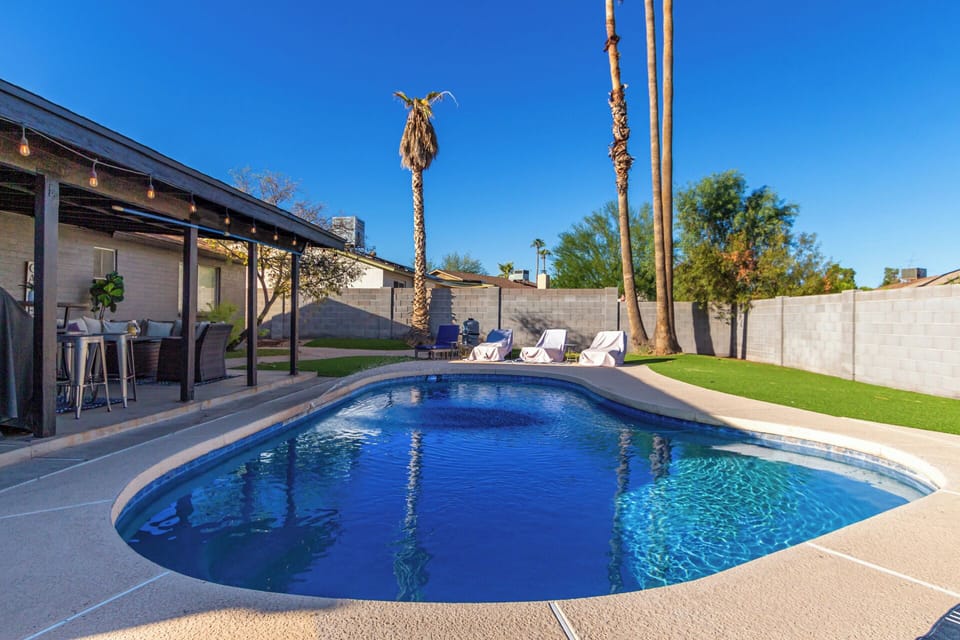 Pool w/ lounge chairs