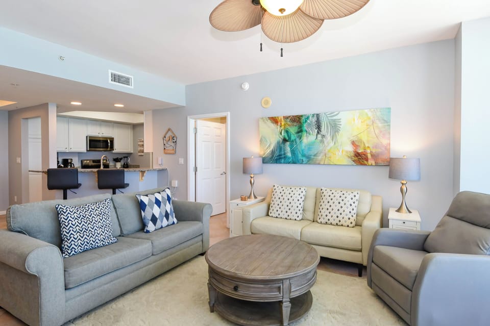 Silver Beach Towers East 802- Living Area
