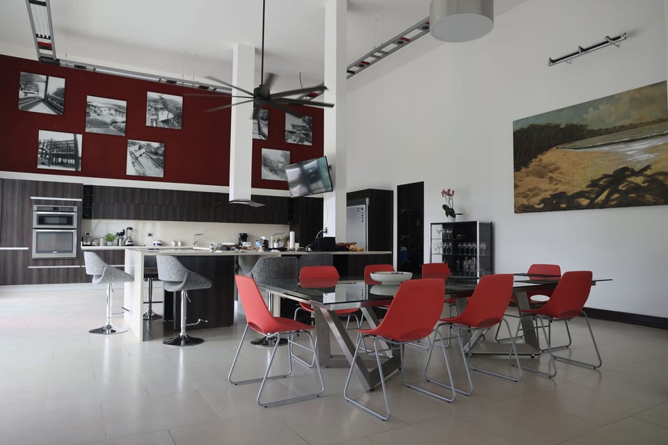 Huge space for Dining and Kitchen.