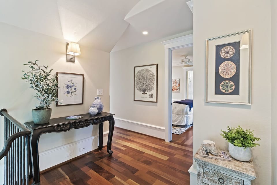 Staircase to Second Floor Bedrooms