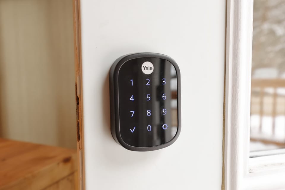 Enjoy keyless entry!