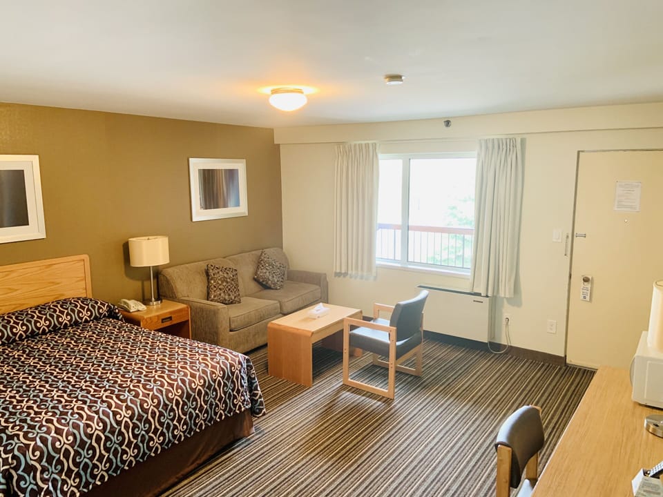 Junior Studio Suite | Blackout drapes, iron/ironing board, free WiFi, bed sheets