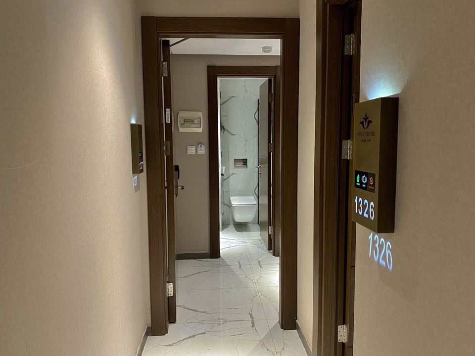 Free toiletries, hair dryer, slippers, bidet