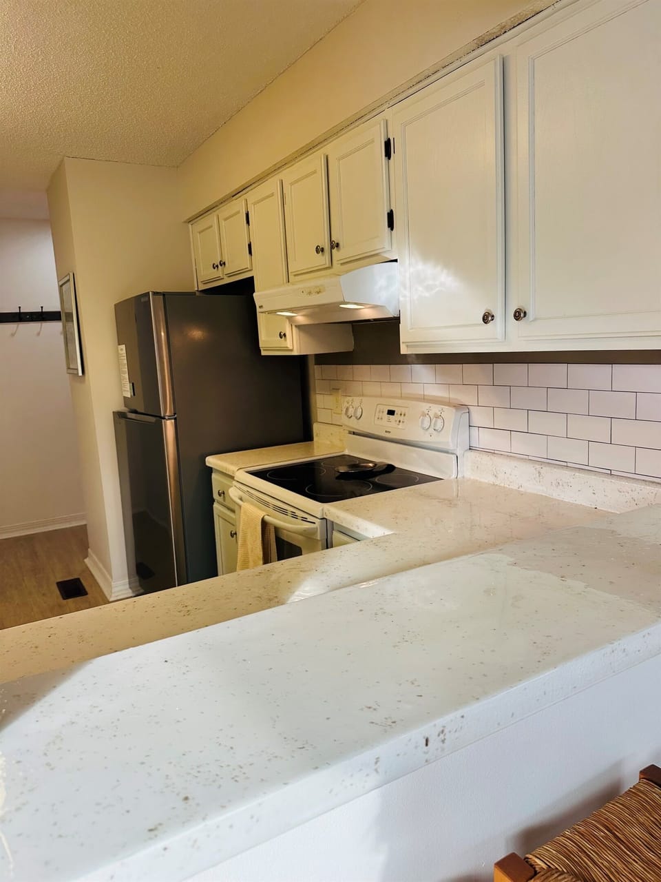 Fully stocked kitchen
