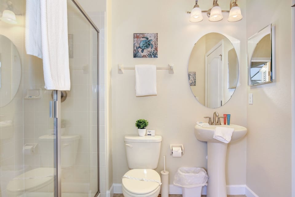 LL Bathroom by Pool
